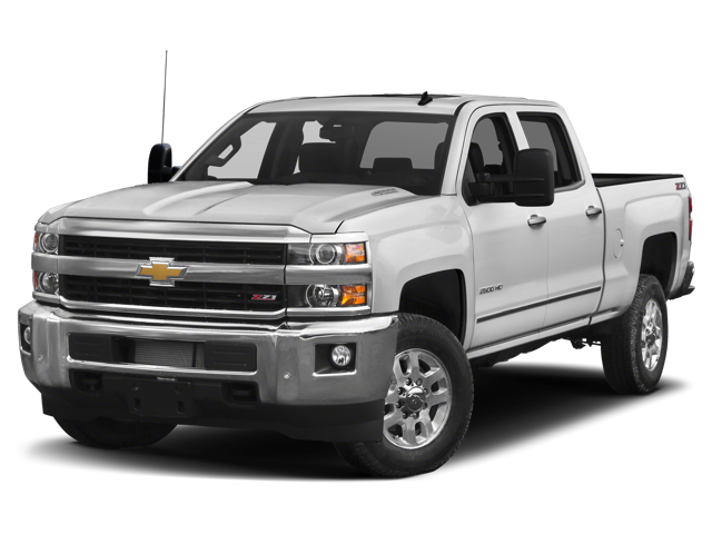 2017 Chevrolet Silverado 3500 HD LTZ in Black — front three-quarter view