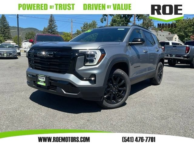 2026 GMC Terrain Elevation in Sterling Metallic — front three-quarter view
